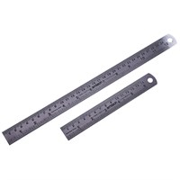 Amtech 2pc Steel Rule Set Amtech 2pc Steel Rule Set